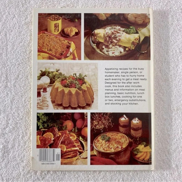 Vintage Better Homes And Garden Cook Books Microwave After Work Food Processor - Picture 13 of 16